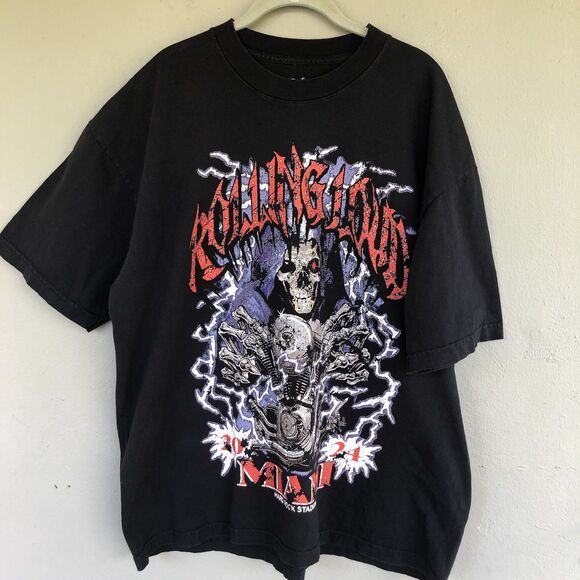 Rolling Loud Shirt Adult XL Reaper Miami 2024 Travis Scott Future Rap Concert - Picture 1 of 11